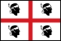 Quattro Mori - Flagge Sardiniens